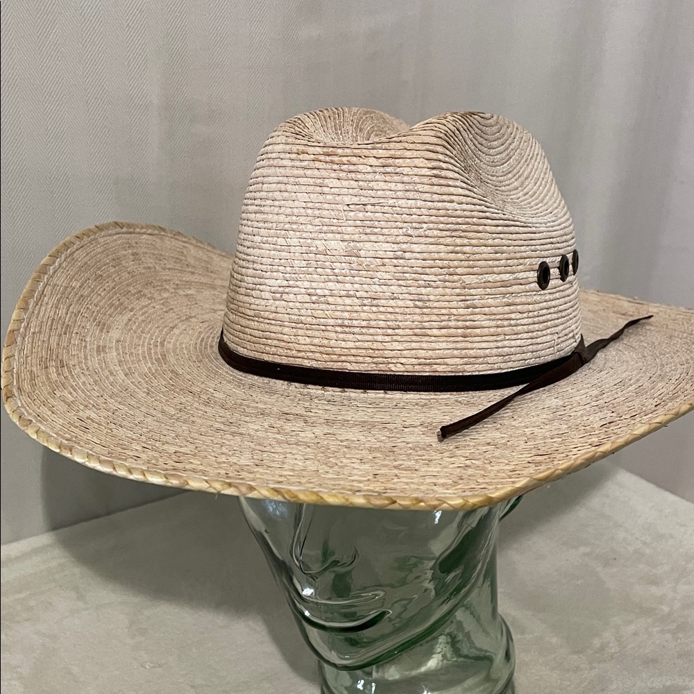 Ariat Natural Straw Cowboy Hat 22”